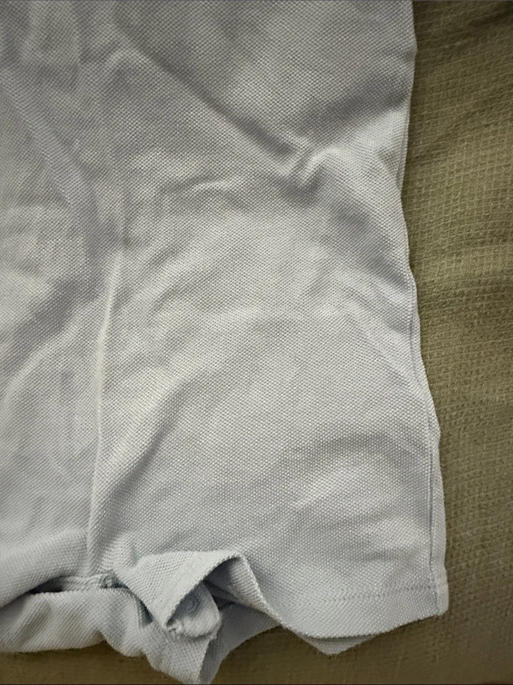 Ralph Lauren Baby Polo Romper in Pale Blue
